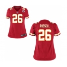 Women's Nike Kansas City Chiefs #26 KeiVarae Russell Red Team Color NFL Jersey