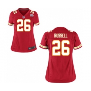 Women's Nike Kansas City Chiefs #26 KeiVarae Russell Red Team Color NFL Jersey