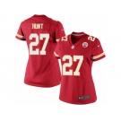 Women's Nike Kansas City Chiefs #27 Kareem Hunt Limited Red Team Color NFL Jersey