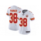 Women's Nike Kansas City Chiefs #38 Ron Parker Vapor Untouchable Limited White NFL Jersey