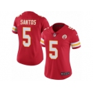 Women's Nike Kansas City Chiefs #5 Cairo Santos Limited Red Rush NFL Jersey