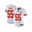 Women's Nike Kansas City Chiefs #55 Dee Ford Vapor Untouchable Limited White NFL Jersey