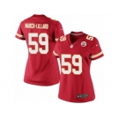 Women's Nike Kansas City Chiefs #59 Justin March-Lillard Limited Red Team Color NFL Jersey