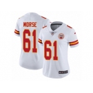 Women's Nike Kansas City Chiefs #61 Mitch Morse Vapor Untouchable Limited White NFL Jersey