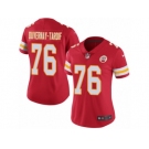 Women's Nike Kansas City Chiefs #76 Laurent Duvernay-Tardif Limited Red Rush NFL Jersey