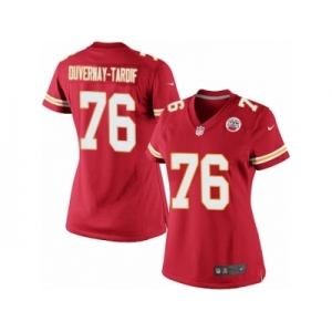 Women's Nike Kansas City Chiefs #76 Laurent Duvernay-Tardif Limited Red Team Color NFL Jersey