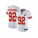 Women's Nike Kansas City Chiefs #92 Tanoh Kpassagnon Vapor Untouchable Limited White NFL Jersey