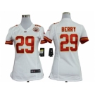 nike women nfl jerseys Kansas City Chiefs #29 Eric Berry white[nike]