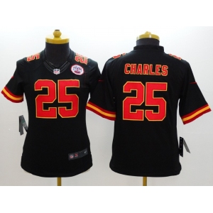 nike women nfl jerseys kansas city chiefs #25 charles black[nike limited]