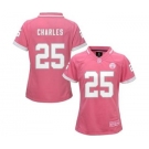 nike women nfl jerseys kansas city chiefs #25 charles pink[nike 2015]