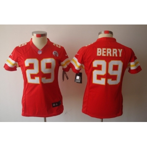nike women nfl jerseys kansas city chiefs #29 berry red[nike limited