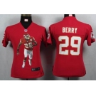 nike women nfl jerseys kansas city chiefs #29 berry red[portrait fashion]