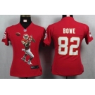 nike women nfl jerseys kansas city chiefs #82 bowe red[portrait fashion]