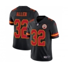 Youth Kansas City Chiefs #32 Marcus Allen Limited Black Rush Vapor Untouchable Football Jersey