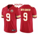 Youth Kansas City Chiefs #9 JuJu Smith-Schuster Red 2022 Vapor Untouchable Stitched NFL Nike Limited Jersey