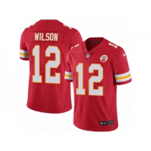 Youth Nike Kansas City Chiefs #12 Albert Wilson Limited Red Rush NFL Jersey