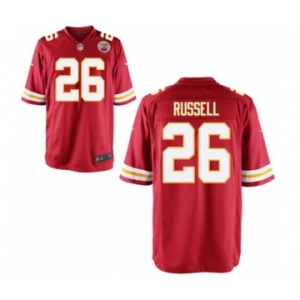 Youth Nike Kansas City Chiefs #26 KeiVarae Russell Red Team Color NFL Jersey