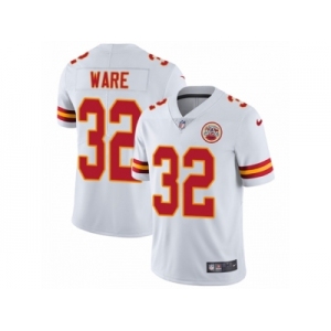 Youth Nike Kansas City Chiefs #32 Spencer Ware Vapor Untouchable Limited White NFL Jersey