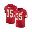 Youth Nike Kansas City Chiefs #35 Charcandrick West Limited Red Rush NFL Jersey