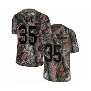Youth Nike Kansas City Chiefs #35 Christian Okoye Camo Rush Realtree Limited NFL Jersey