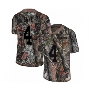 Youth Nike Kansas City Chiefs #4 Chad Henne Camo Rush Realtree Limited NFL Jersey