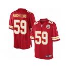 Youth Nike Kansas City Chiefs #59 Justin March-Lillard Limited Red Team Color NFL Jersey