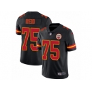 Youth Nike Kansas City Chiefs #75 Jah Reid Limited Black Rush NFL Jersey