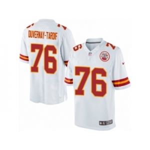 Youth Nike Kansas City Chiefs #76 Laurent Duvernay-Tardif Elite White NFL Jersey