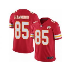 Youth Nike Kansas City Chiefs #85 Frankie Hammond Limited Red Rush NFL Jersey