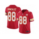 Youth Nike Kansas City Chiefs #88 Tony Gonzalez Limited Red Rush NFL Jersey