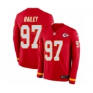 Youth Nike Kansas City Chiefs #97 Allen Bailey Limited Red Therma Long Sleeve NFL Jerse