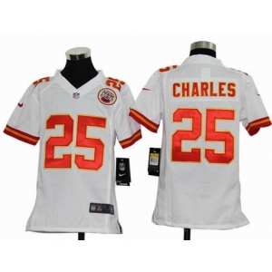 nike youth nfl jerseys kansas city chiefs #25 charles white[nike]