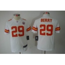 nike youth nfl jerseys kansas city chiefs #29 berry white[nike limited]