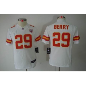 nike youth nfl jerseys kansas city chiefs #29 berry white[nike limited]