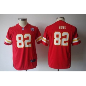 nike youth nfl jerseys kansas city chiefs #82 bowe red[nike]
