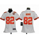 nike youth nfl jerseys kansas city chiefs #82 bowe white[nike]
