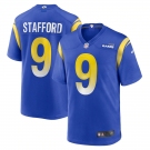 Los Angeles Rams #9 Matthew Stafford Blue 2021 Game Jersey