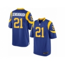 Men's Nike Los Angeles Rams #21 Coty Sensabaugh Game Royal Blue Alternate NFL Jersey