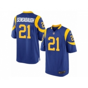 Men's Nike Los Angeles Rams #21 Coty Sensabaugh Game Royal Blue Alternate NFL Jersey