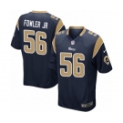 Men's Nike Los Angeles Rams #56 Dante Fowler Jr Game Navy Blue Team Color NFL Jersey