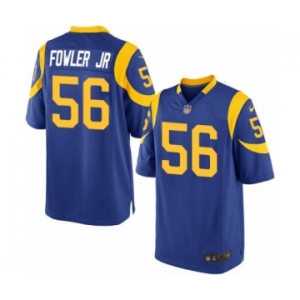 Men's Nike Los Angeles Rams #56 Dante Fowler Jr Game Royal Blue Alternate NFL Jersey