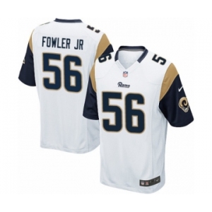 Men's Nike Los Angeles Rams #56 Dante Fowler Jr Game White NFL Jersey