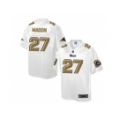 Nike St.Louis Rams #27 Tre Mason White Men's NFL Pro Line Fashion Game Jersey