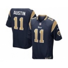 nike nfl jerseys st. louis rams #11 austin dk.blue[game]