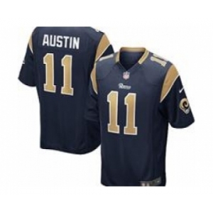 nike nfl jerseys st. louis rams #11 austin dk.blue[game]