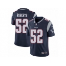 Men Nike New England Patriots #52 Elandon Roberts Navy Blue Team Color Vapor Untouchable Limited Player NFL Jersey