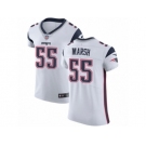 Men Nike New England Patriots #55 Cassius Marsh White Vapor Untouchable Elite Player NFL Jersey