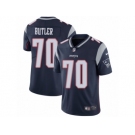 Men Nike New England Patriots #70 Adam Butler Navy Blue Team Color Vapor Untouchable Limited Player NFL Jersey