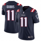 Men's New England Patriots #11 Joshua Dobbs Navy 2025 Vapor Limited Football Stitched Jersey