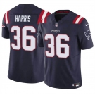 Men's New England Patriots #36 Kevin Harris Navy 2023 F.U.S.E. Vapor Limited Football Stitched Jersey